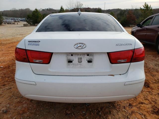 5NPET46C79H541455 - 2009 HYUNDAI SONATA GLS WHITE photo 6