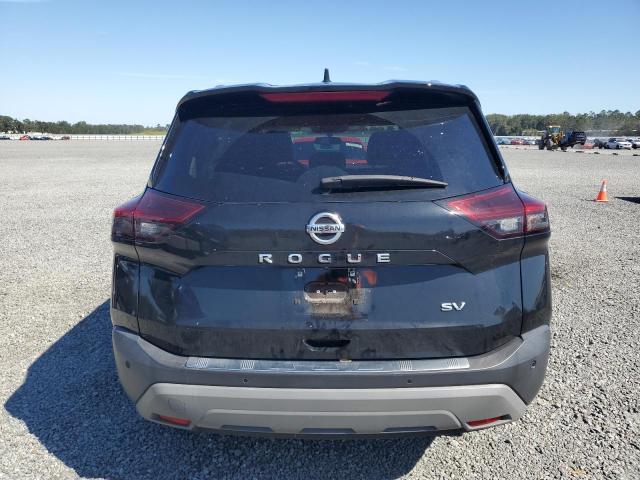 5N1AT3BA1MC794297 - 2021 NISSAN ROGUE SV BLACK photo 6