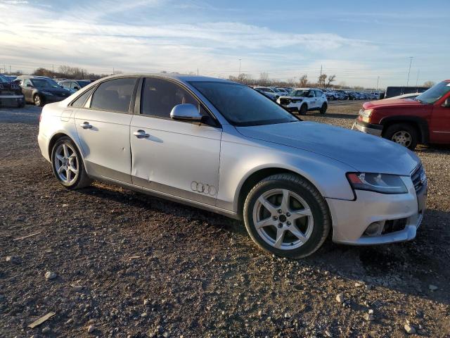 WAULF78K89N012551 - 2009 AUDI A4 2.0T QUATTRO SILVER photo 4