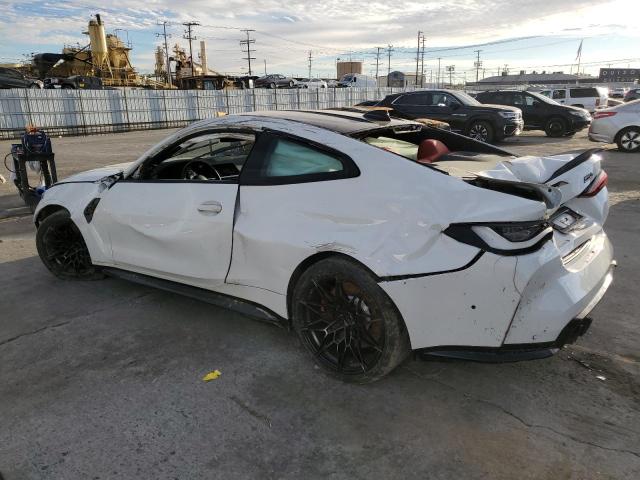 WBS33AZ07PCL30751 - 2023 BMW M4 COMPETITION WHITE photo 2