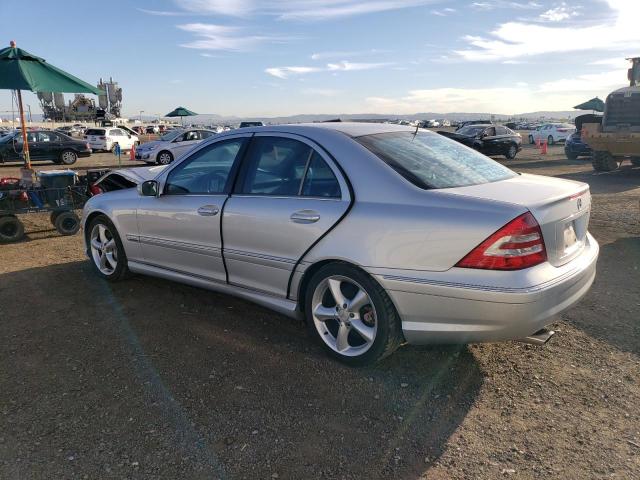 WDBRF52H46F743609 - 2006 MERCEDES-BENZ C 230 SILVER photo 2