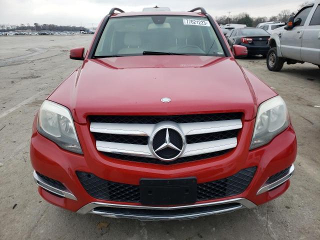 WDCGG5HB8DG085545 - 2013 MERCEDES-BENZ GLK 350 RED photo 5