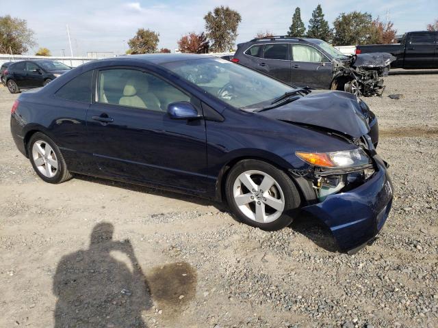 2HGFG12896H571040 - 2006 HONDA CIVIC EX BLUE photo 4