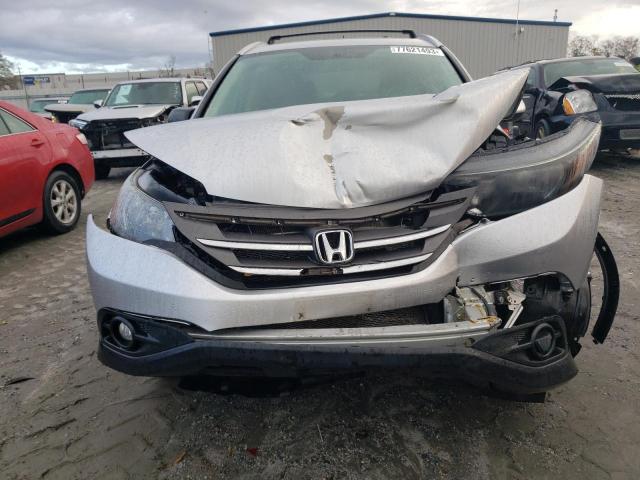 2HKRM3H77CH501540 - 2012 HONDA CR-V EXL SILVER photo 5