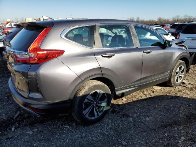 2HKRW6H33JH223743 - 2018 HONDA CR-V LX GRAY photo 3