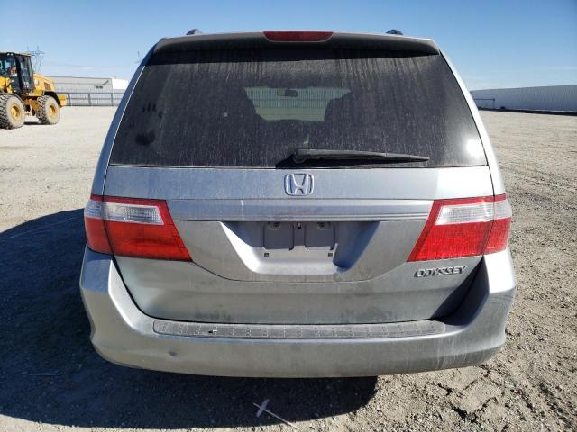 5FNRL38405B071831 - 2005 HONDA ODYSSEY EX GRAY photo 6