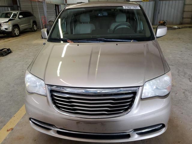 2C4RC1BG9CR326582 - 2012 CHRYSLER TOWN & COU TOURING 金色 照片 5