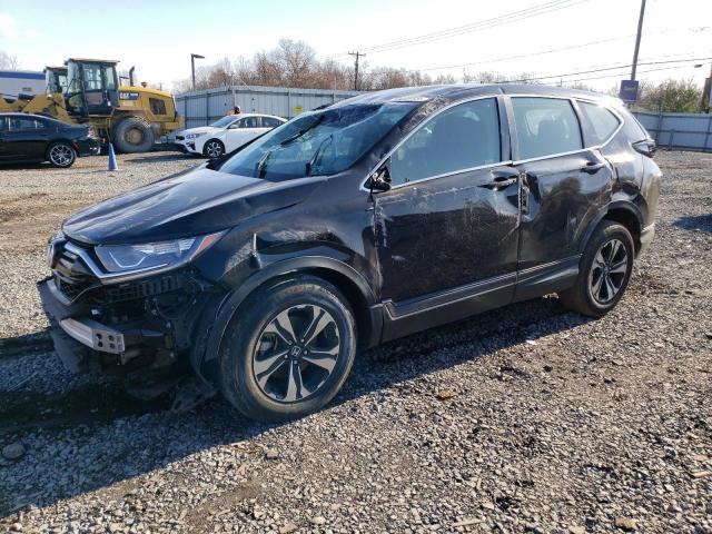 7FARW2H70ME028458 - 2021 HONDA CR-V SE BLACK photo 1