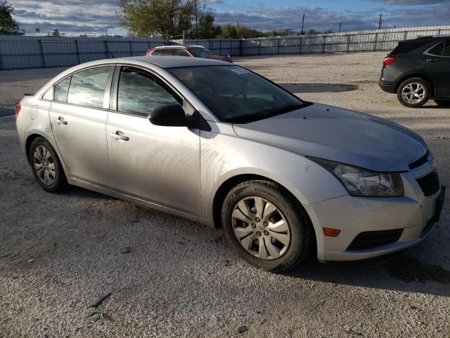 1G1PA5SH1E7413077 - 2014 CHEVROLET CRUZE LS SILVER photo 4