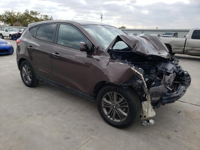 KM8JT3AF1EU829784 - 2014 HYUNDAI TUCSON GLS BROWN photo 4