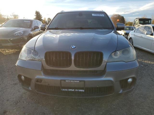 5UXZV8C54BL418298 - 2011 BMW X5 XDRIVE50I GRAY photo 5