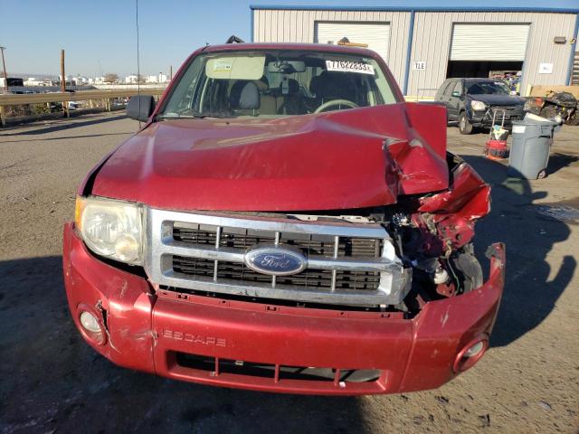 1FMCU03Z28KB99303 - 2008 FORD ESCAPE XLT RED photo 5