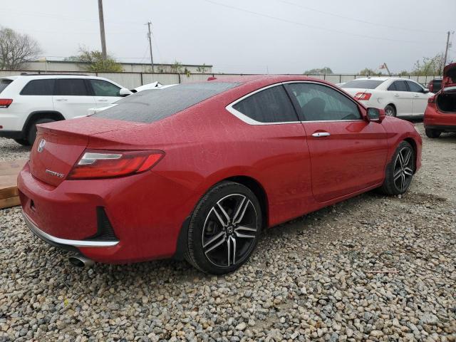 1HGCT2B03HA004998 - 2017 HONDA ACCORD TOURING RED photo 3