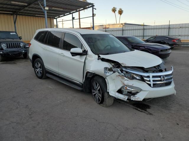 5FNYF6H37HB017152 - 2017 HONDA PILOT EX WHITE photo 4