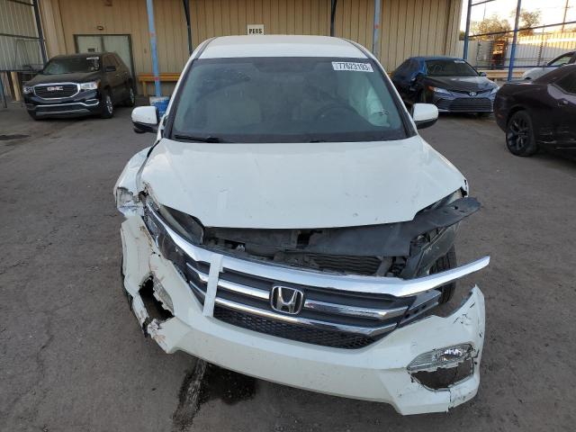 5FNYF6H37HB017152 - 2017 HONDA PILOT EX WHITE photo 5