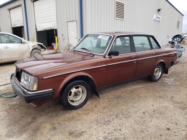 YV1AX8842F1078038 - 1985 VOLVO 244 DL BROWN photo 1