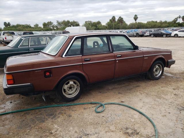 YV1AX8842F1078038 - 1985 VOLVO 244 DL BROWN photo 3