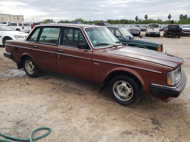 YV1AX8842F1078038 - 1985 VOLVO 244 DL BROWN photo 4