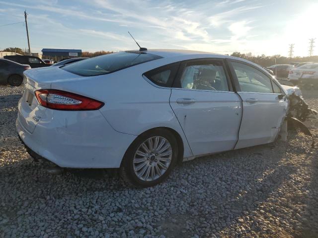 3FA6P0LU3GR360142 - 2016 FORD FUSION SE HYBRID WHITE photo 3