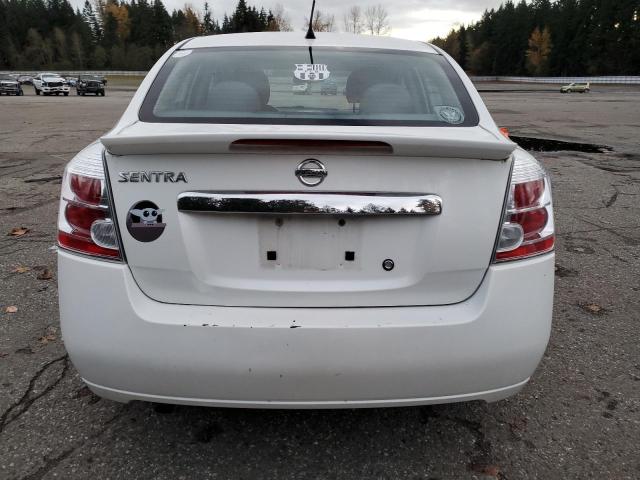 3N1AB6AP9BL607701 - 2011 NISSAN SENTRA 2.0 WHITE photo 6