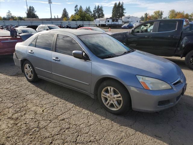 1HGCM56807A070633 - 2007 HONDA ACCORD EX BLUE photo 4