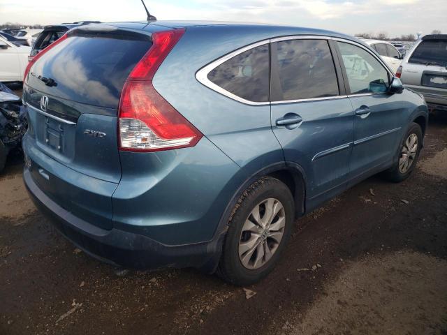 5J6RM4H55DL008936 - 2013 HONDA CR-V EX TEAL photo 3