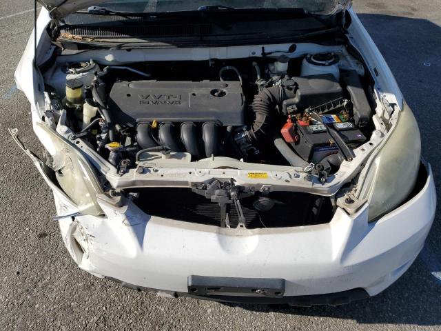 2T1KR32E86C606010 - 2006 TOYOTA COROLLA MA XR WHITE photo 11