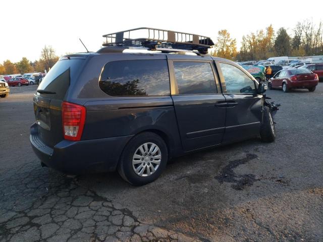 KNDMG4C73C6480307 - 2012 KIA SEDONA LX GRAY photo 3