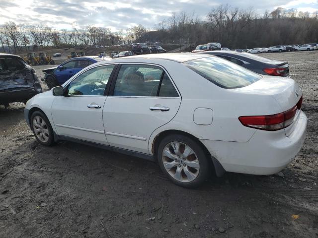 1HGCM56333A002437 - 2003 HONDA ACCORD LX WHITE photo 2