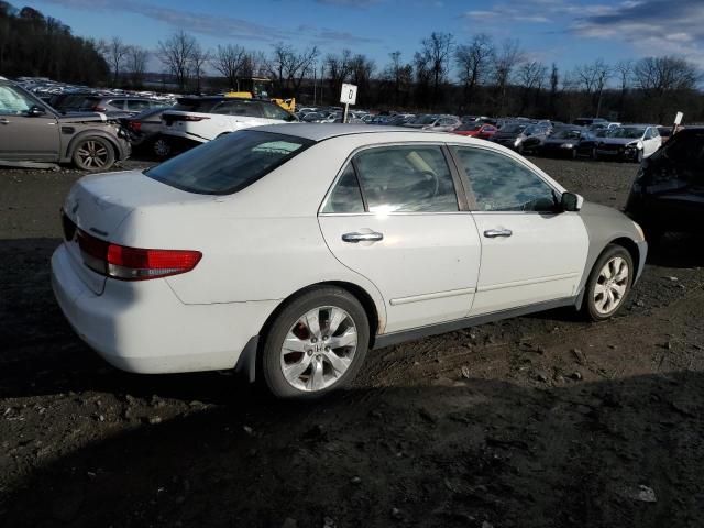 1HGCM56333A002437 - 2003 HONDA ACCORD LX WHITE photo 3