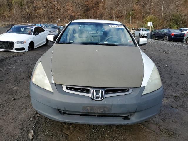 1HGCM56333A002437 - 2003 HONDA ACCORD LX WHITE photo 5