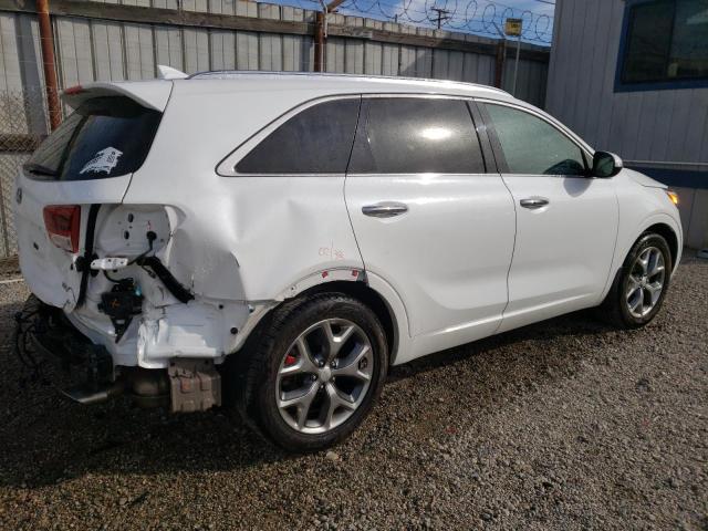 5XYPK4A50GG186475 - 2016 KIA SORENTO SX WHITE photo 3