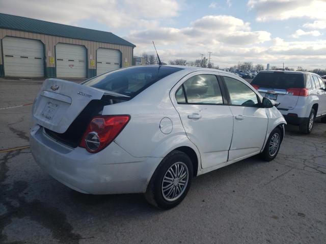 1G1JA5SH6D4109829 - 2013 CHEVROLET SONIC LS WHITE photo 3