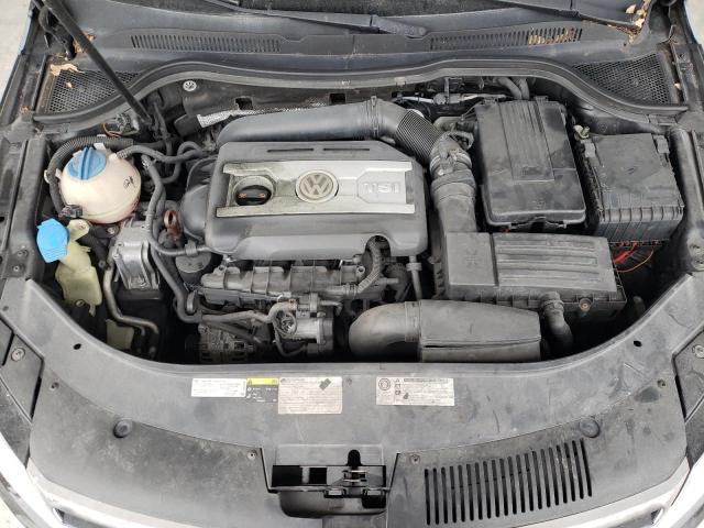 WVWBP7AN1DE521566 - 2013 VOLKSWAGEN CC SPORT BLACK photo 11