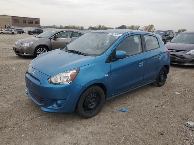 ML32A3HJ7FH042263 - 2015 MITSUBISHI MIRAGE DE BLUE photo 1