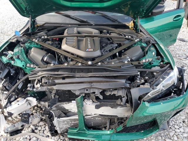 WBS43AY01NFN12110 - 2022 BMW M3 COMPETITION GREEN photo 11