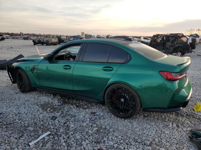 WBS43AY01NFN12110 - 2022 BMW M3 COMPETITION GREEN photo 2