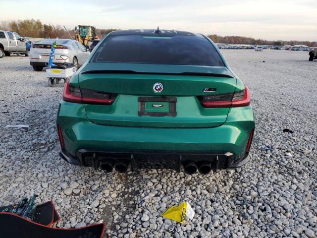 WBS43AY01NFN12110 - 2022 BMW M3 COMPETITION GREEN photo 6