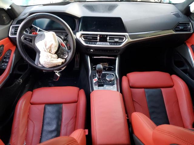 WBS43AY01NFN12110 - 2022 BMW M3 COMPETITION GREEN photo 8