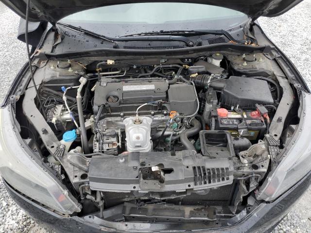 1HGCR2F34FA265606 - 2015 HONDA ACCORD LX BLACK photo 11