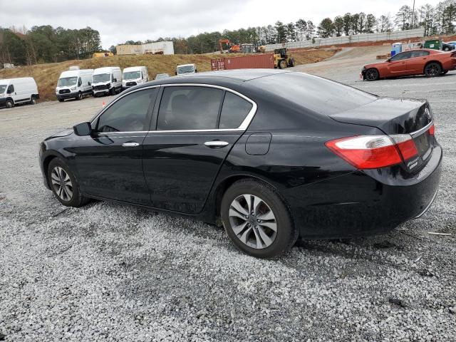 1HGCR2F34FA265606 - 2015 HONDA ACCORD LX BLACK photo 2