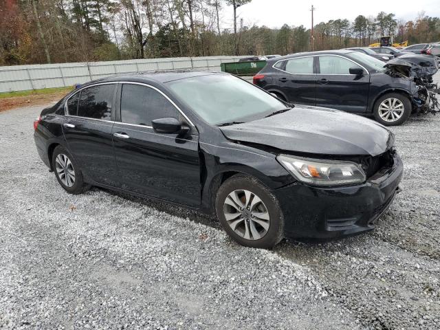 1HGCR2F34FA265606 - 2015 HONDA ACCORD LX BLACK photo 4