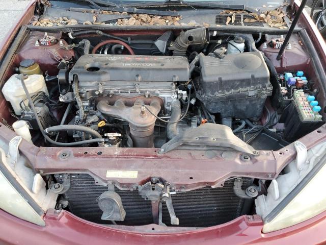 4T1BE32K95U426324 - 2005 TOYOTA CAMRY LE RED photo 11