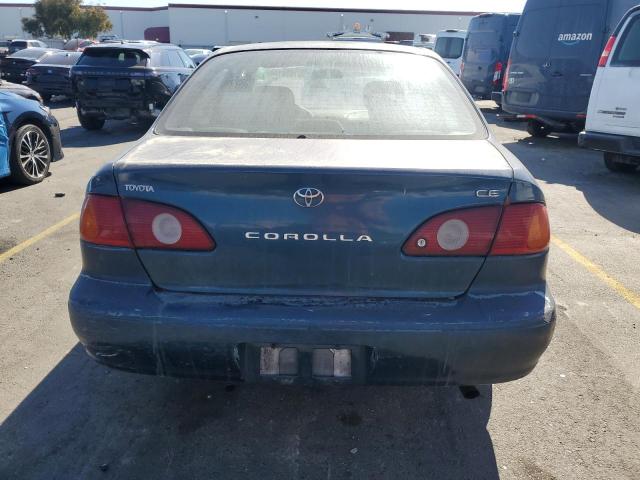 1NXBR12E62Z635776 - 2002 TOYOTA COROLLA CE BLUE photo 6