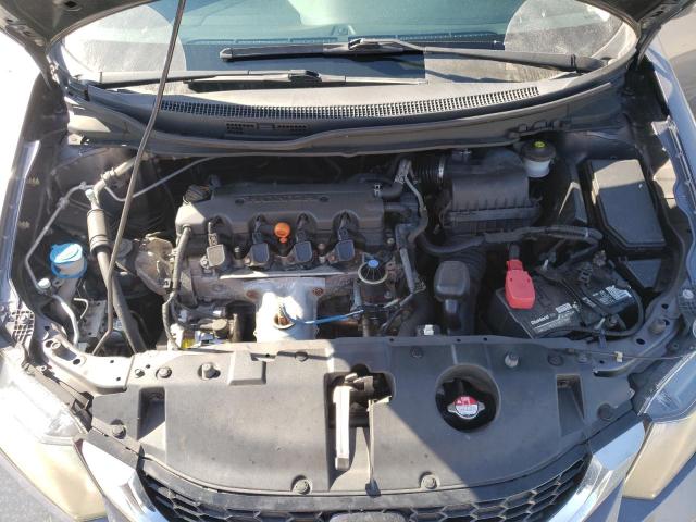 19XFB2F94EE025665 - 2014 HONDA CIVIC EXL ნაცრისფერი ფოტო 11