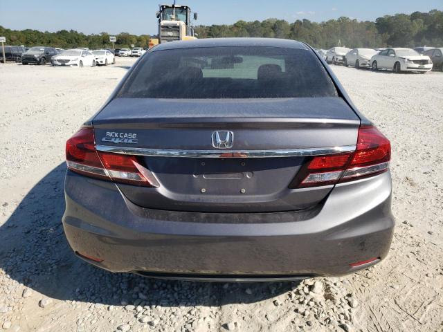 19XFB2F94EE025665 - 2014 HONDA CIVIC EXL ნაცრისფერი ფოტო 6