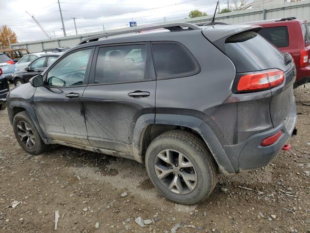 1C4PJMBS7GW128826 - 2016 JEEP CHEROKEE TRAILHAWK CHARCOAL photo 2
