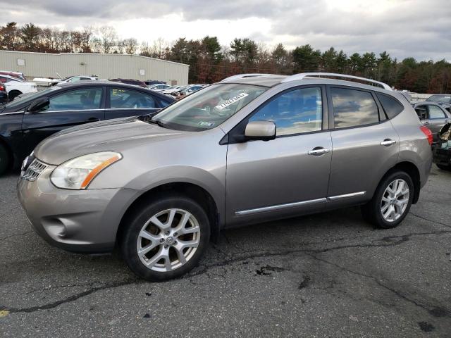 JN8AS5MV9CW356034 - 2012 NISSAN ROGUE S GRAY photo 1