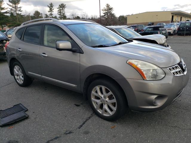 JN8AS5MV9CW356034 - 2012 NISSAN ROGUE S GRAY photo 4