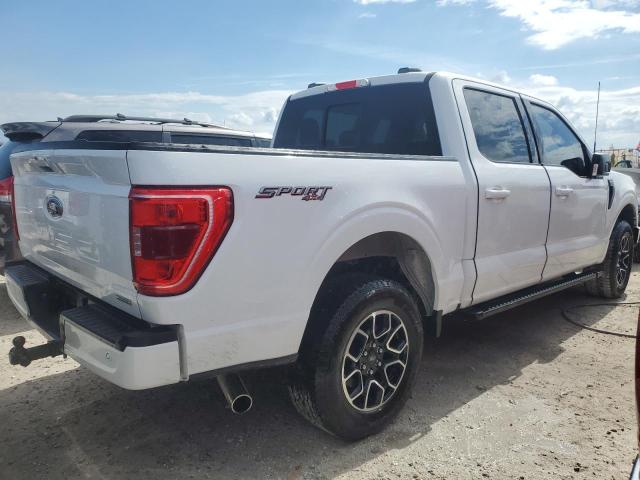 1FTEW1EP6NFB33303 - 2022 FORD F150 SUPERCREW WHITE photo 3